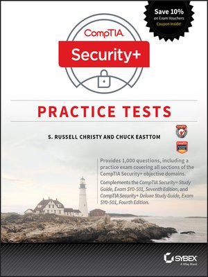 cover image of CompTIA Security+ Practice Tests